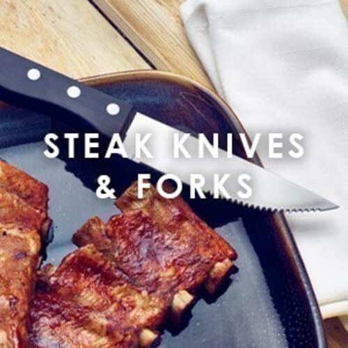 Genware Steak Knives & Forks